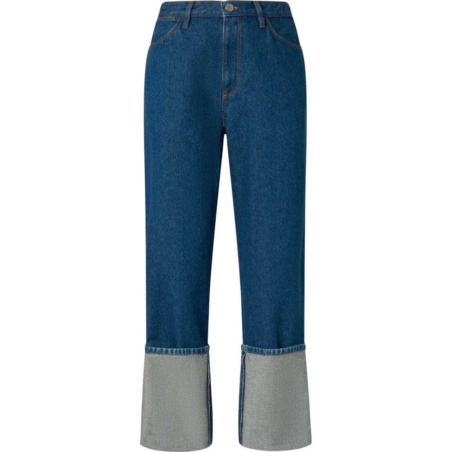 Tiesūs džinsai moterims, Mėlyna, Shaka straight trousers