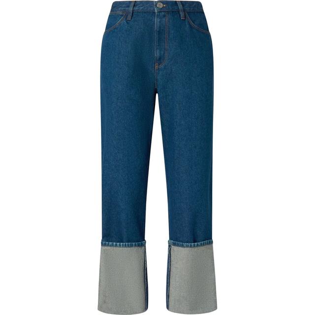 Tiesūs džinsai moterims, Mėlyna, Shaka straight trousers