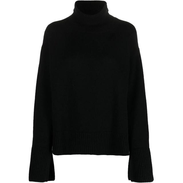 Megztinis moterims, Juoda, Late sweater