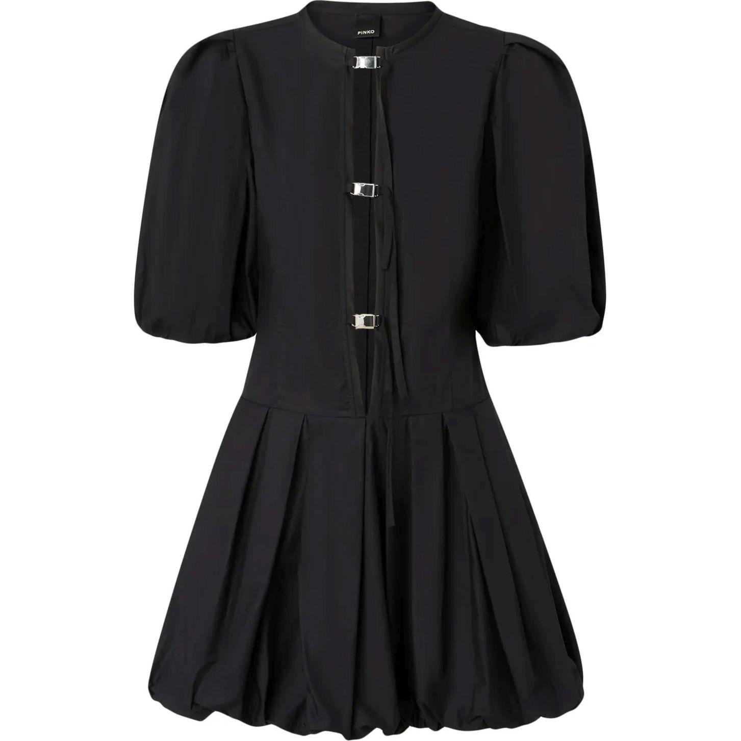 Mini suknelė moterims, Juoda, Oliver abito popeline