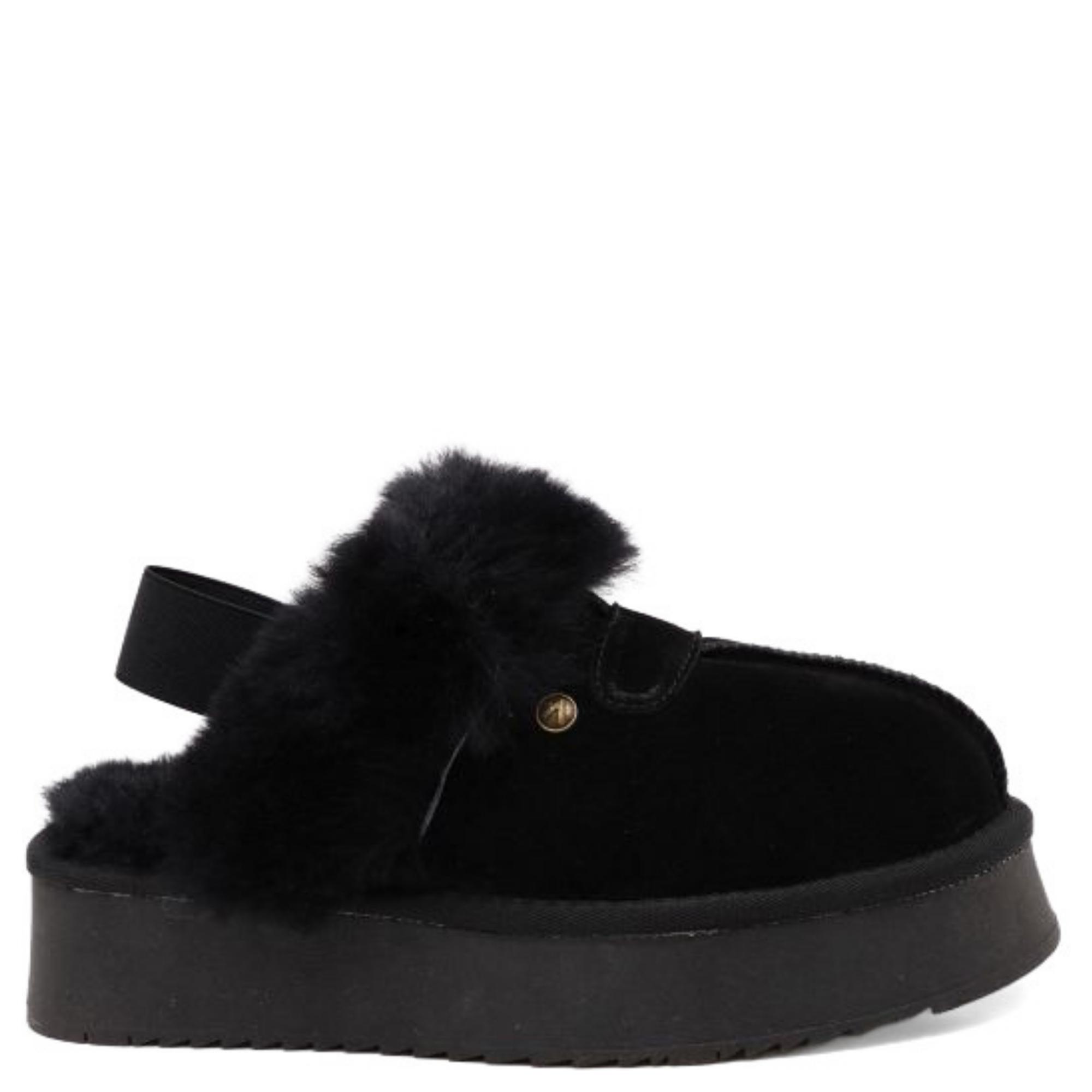 Šlepetės moterims, Juoda, Slippers