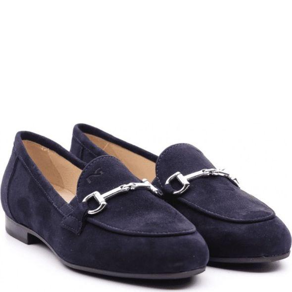 Loaferiai moterims, Mėlyna, Carrara loafers