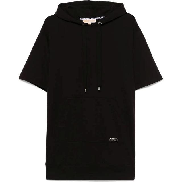 Mini suknelė moterims, Juoda, Classic hoodie dress