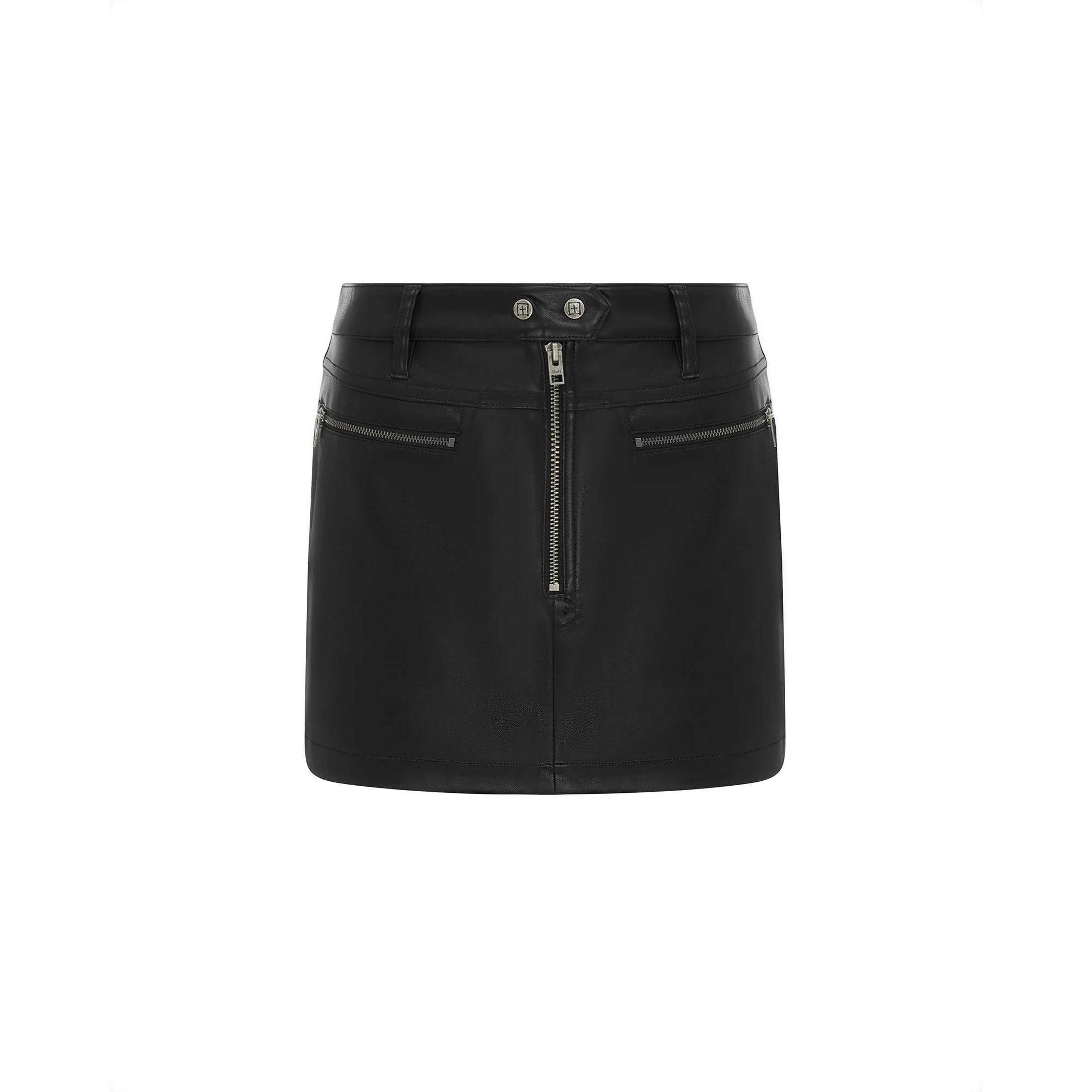 Mini sijonas moterims, Juoda, Vivienne skirt black