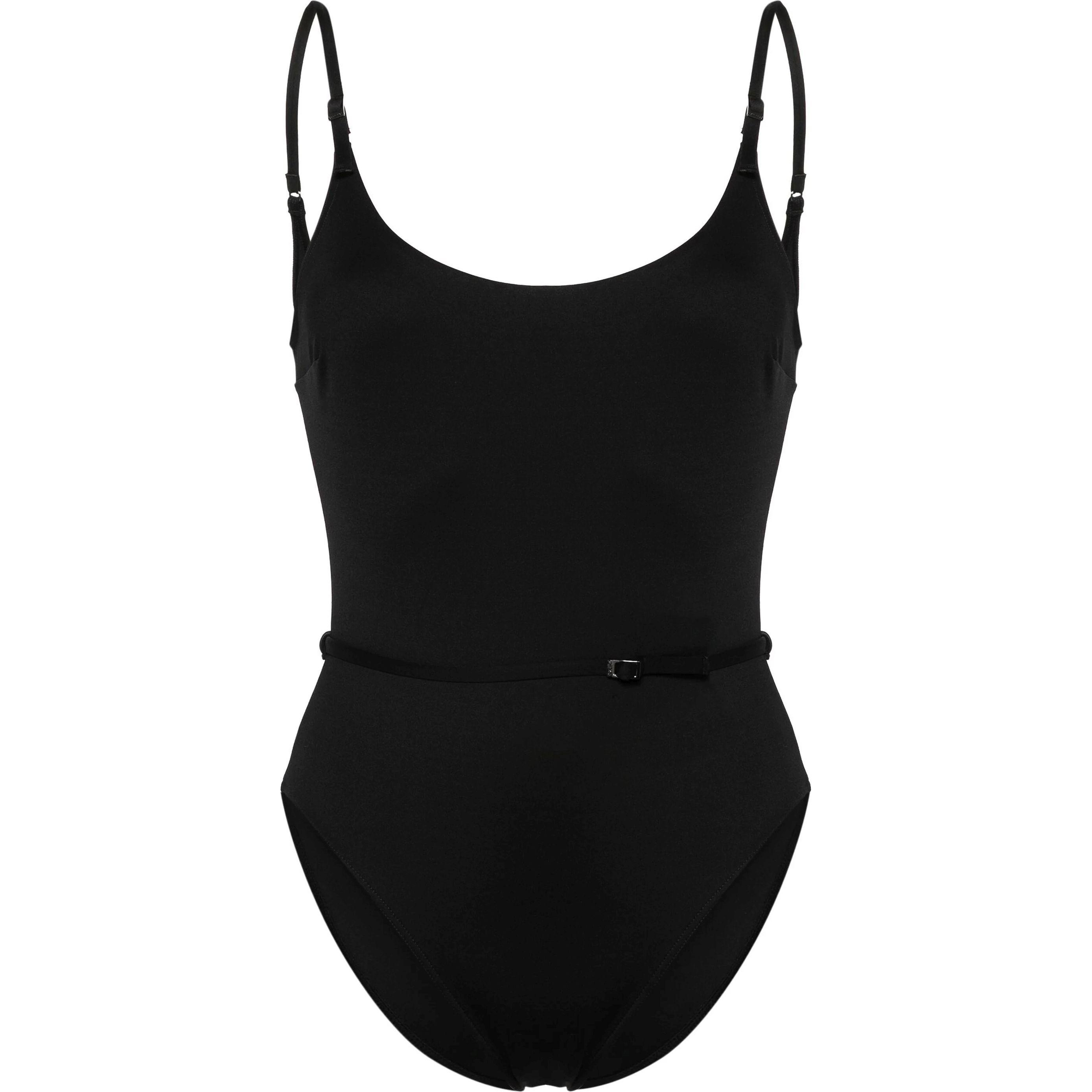 Maudymosi kostiumėlis moterims, Juoda, Regular swimsuit