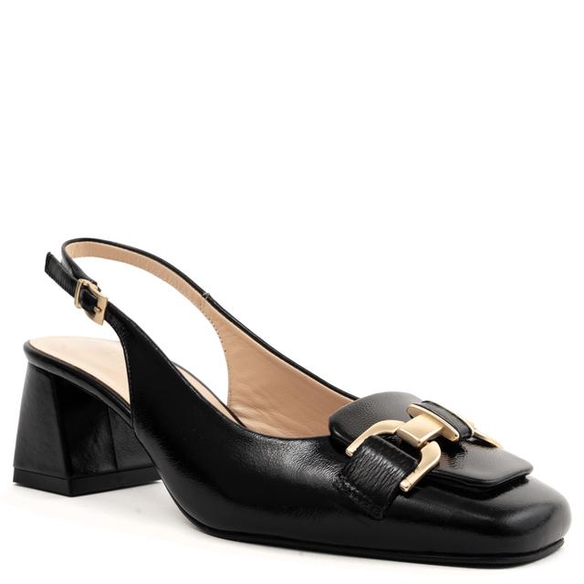 Aukštakulniai moterims, Juoda, Pumps