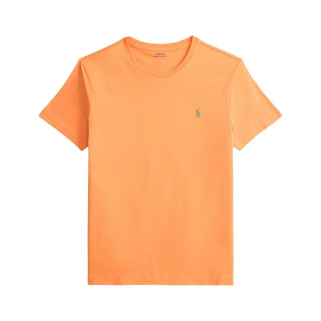 Marškinėliai trump. rankovėmis vyrams, Oranžinė, Short sleeve-t-shirt