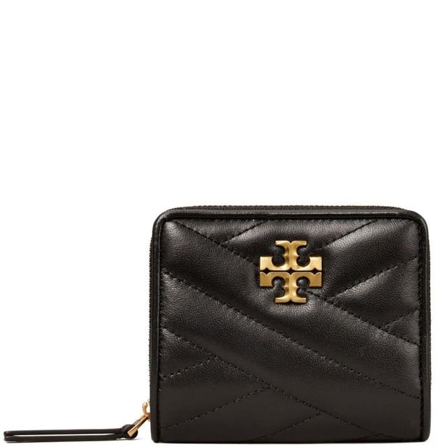 Piniginė moterims, Juoda, Kira chevron bi-fold wallet