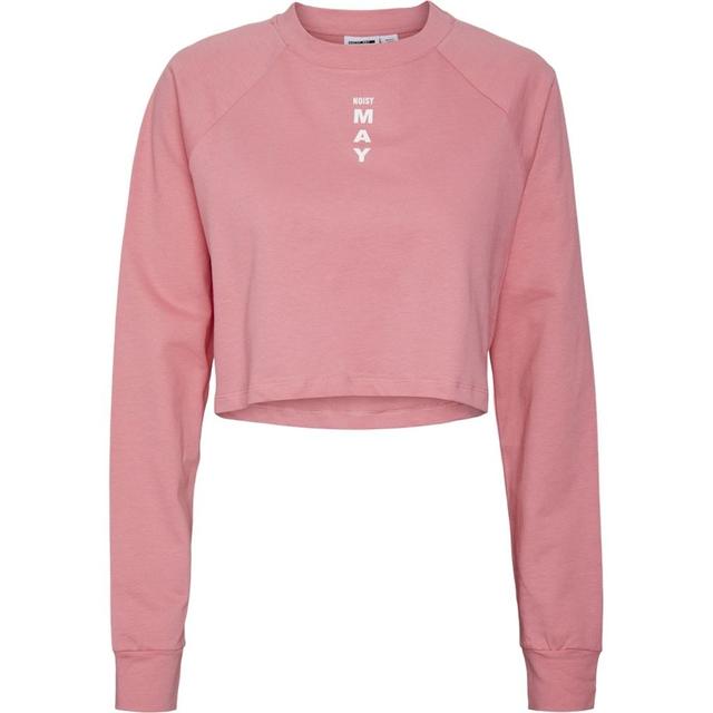 Megztinis moterims, Balta, NMSOFIA L/S O-NECK SE