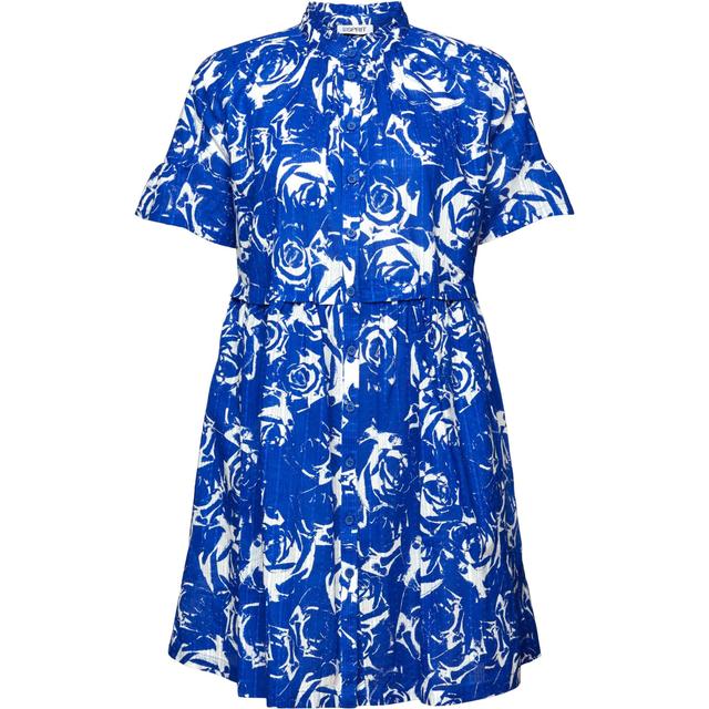 Mini suknelė moterims, Mėlyna, a-line mini Mini dress