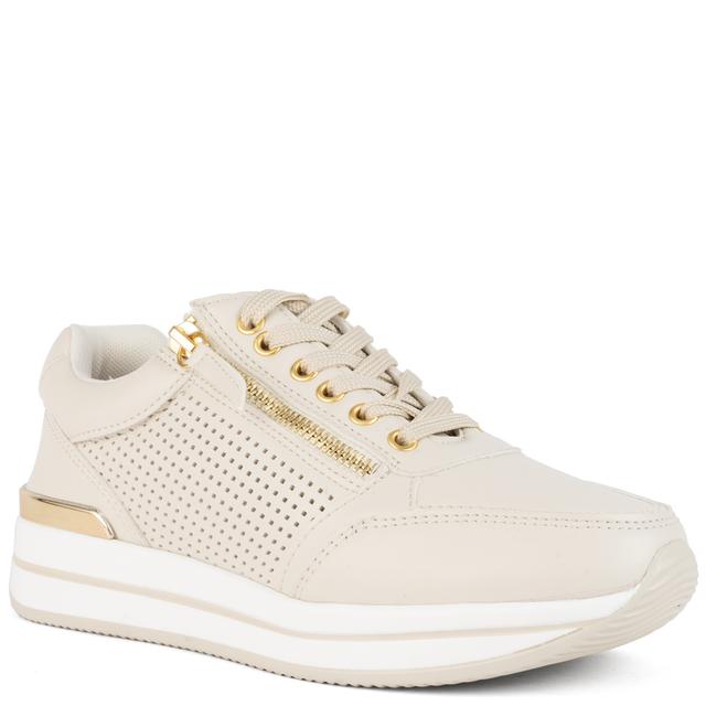 Laisvalaikio bateliai moterims, Balta, Sneakers