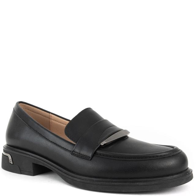 Loaferiai moterims, Juoda, Loafers, SANTINO MILANO 25SS