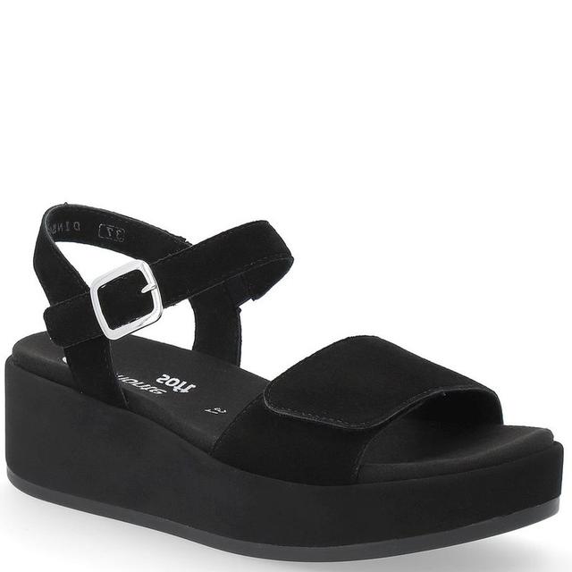 Basutės moterims, Juoda, SANDALS