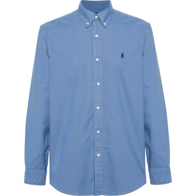 Marškiniai ilgomis rankovėmis vyrams, Mėlyna, Long sleeve sport shirt