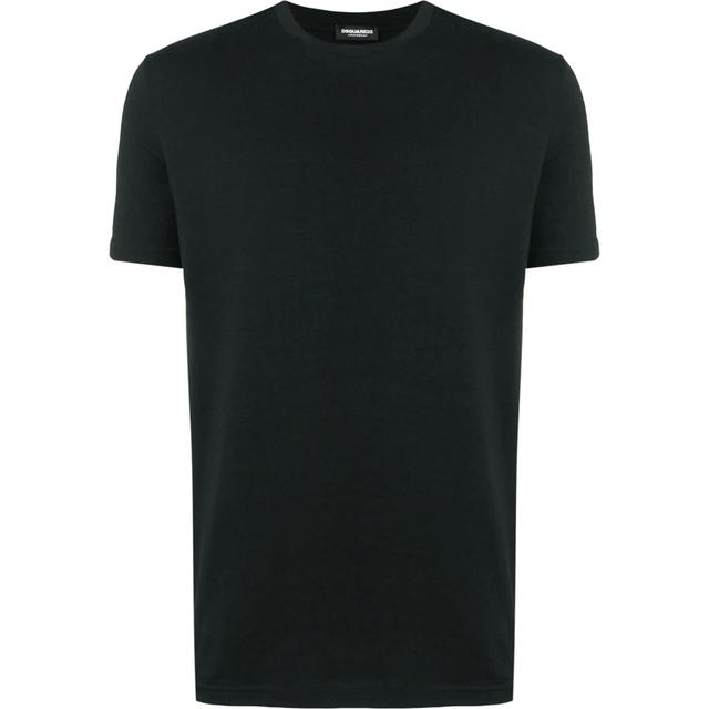 Marškinėliai trump. rankovėmis vyrams, Juoda, Round neck t-shirt