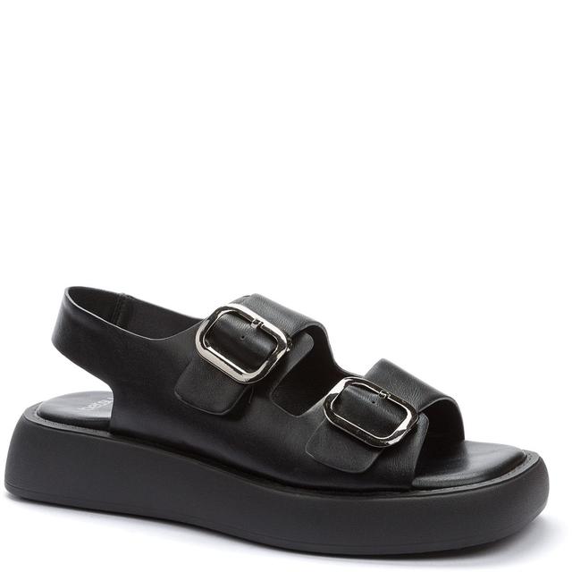 Basutės moterims, Juoda, Sandals