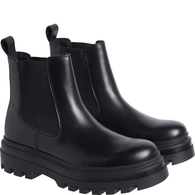 Aulinukai vyrams, Juoda, Lugged chelsea boot