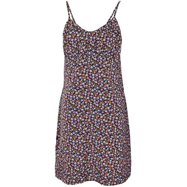 Mini suknelė moterims, Juoda, NMRUE STRAP MINI DRES