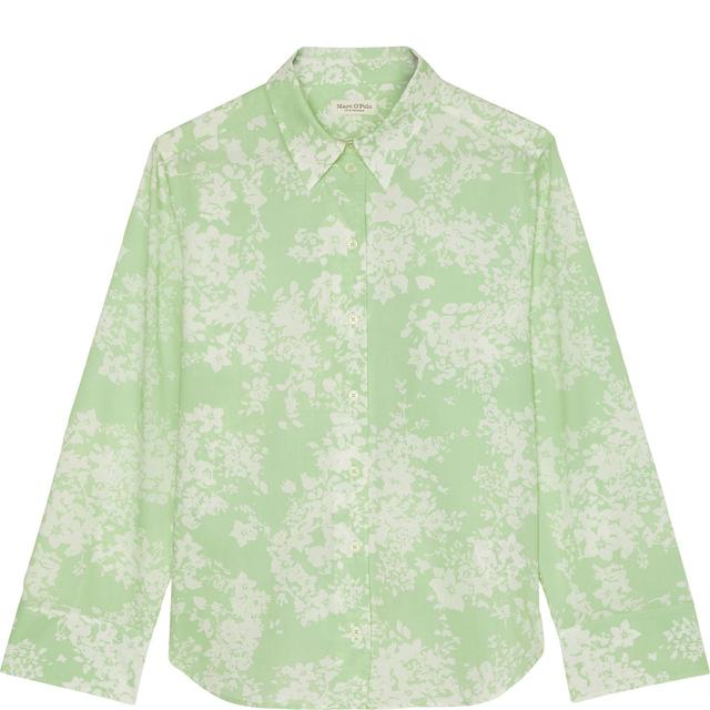 Marškiniai ilgomis rankovėmis moterims, Žalia