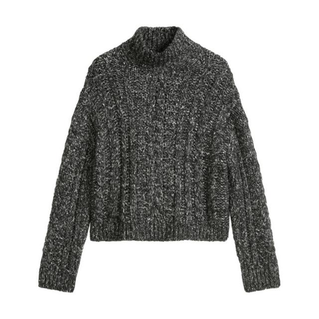 Megztinis moterims, Pilka, 509608560193 Sweater