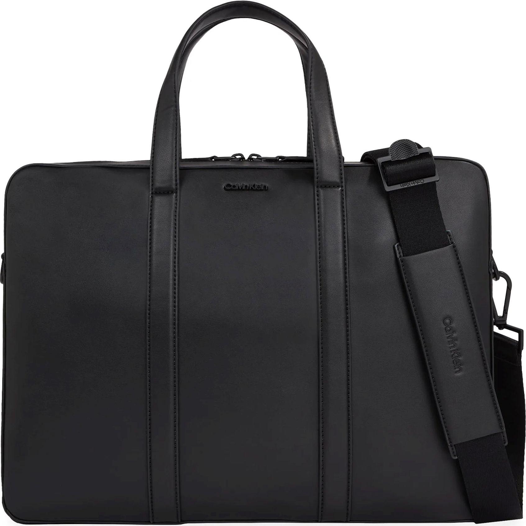 Dėklas kompiuteriui vyrams, Juoda, Minimal focus laptop bag