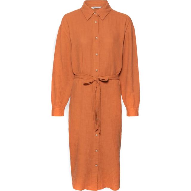 Midi suknelė moterims, Ruda, Suknelė