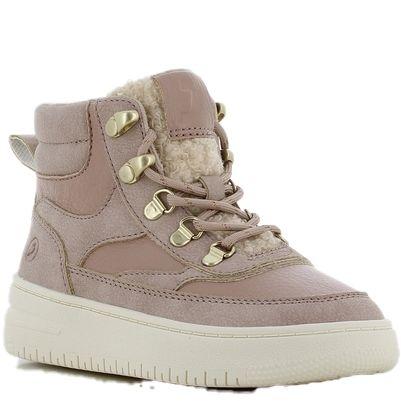 Laisvalaikio bateliai mergaitėms, Rožinė, Girls kids high sneakers