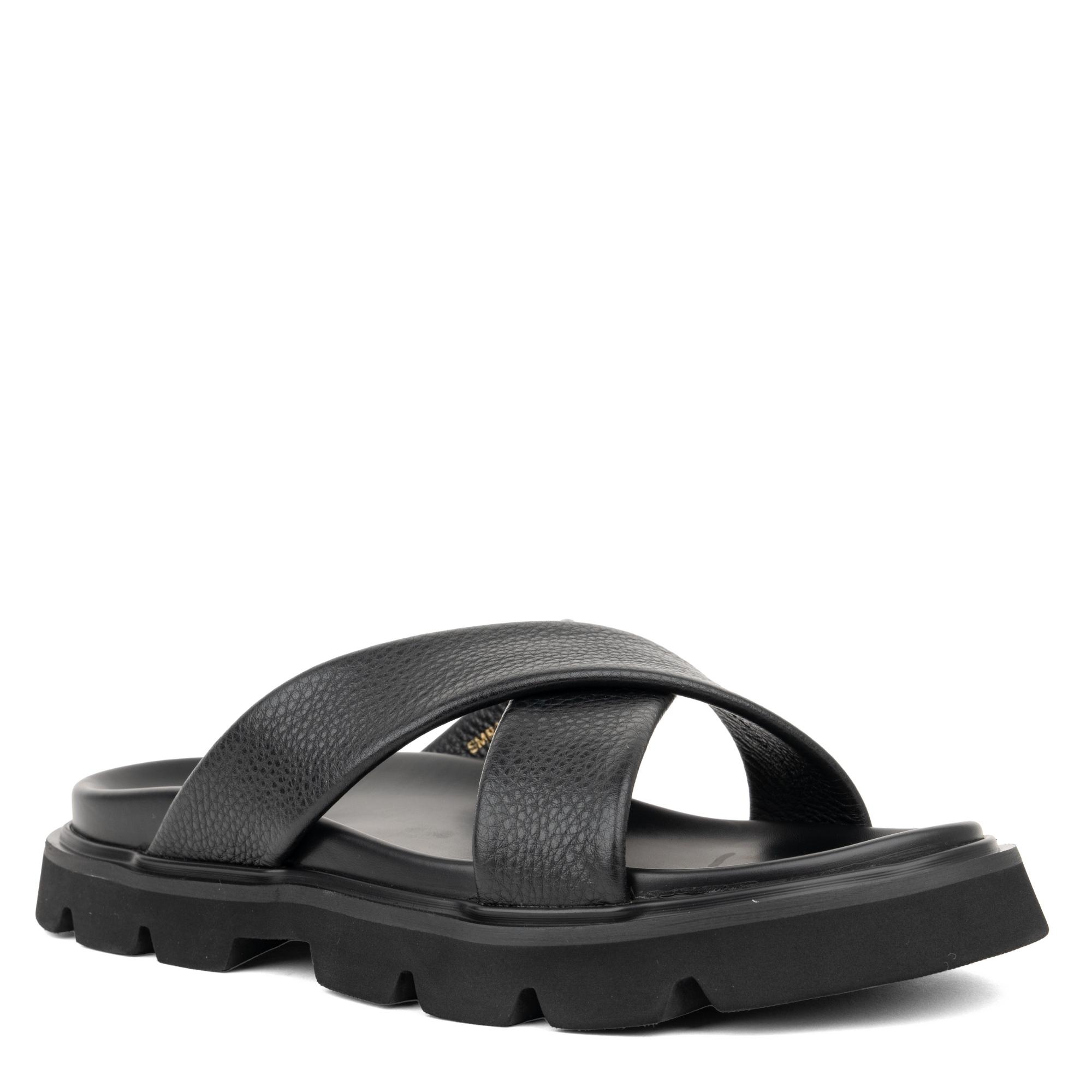 Šlepetės vyrams, Juoda, Slippers