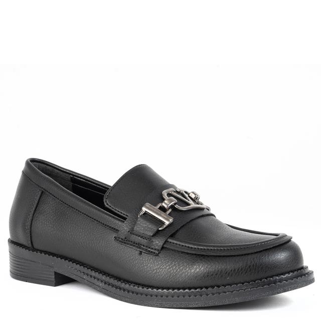 Loaferiai moterims, Juoda, Loafers