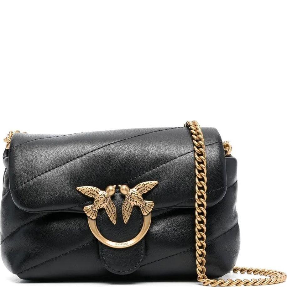 Rankinė per petį moterims, Juoda, Love puff classic cl sheep