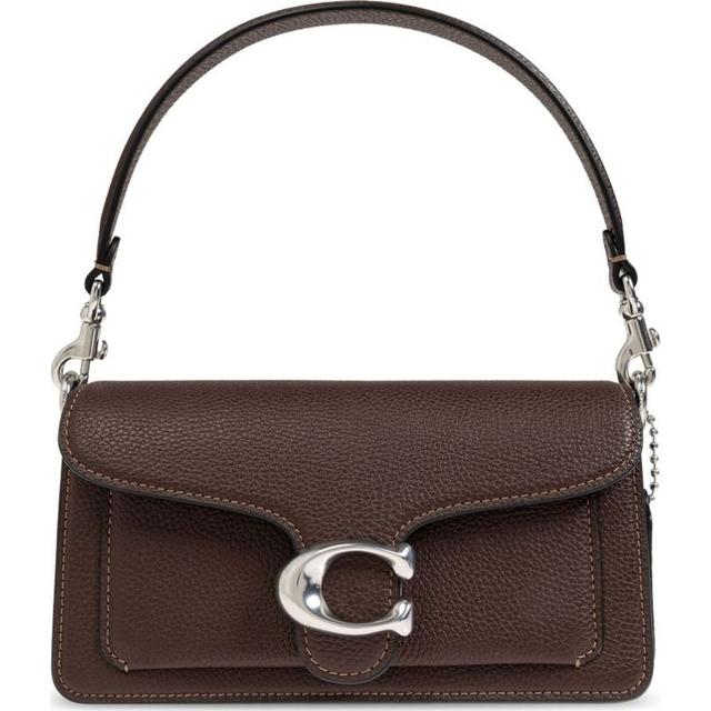 Rankinė per petį moterims, Ruda, Leather tabby shoulder bag 20