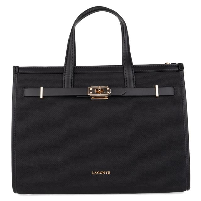 Pirkinių krepšys moterims, Juoda, Tote bag