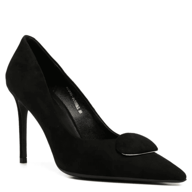 Aukštakulniai moterims, Juoda, Pumps