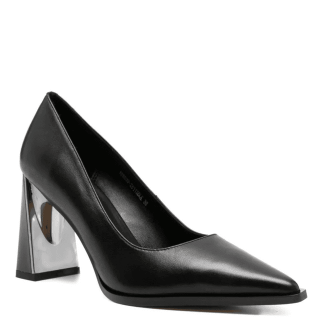 Aukštakulniai moterims, Juoda, Pumps
