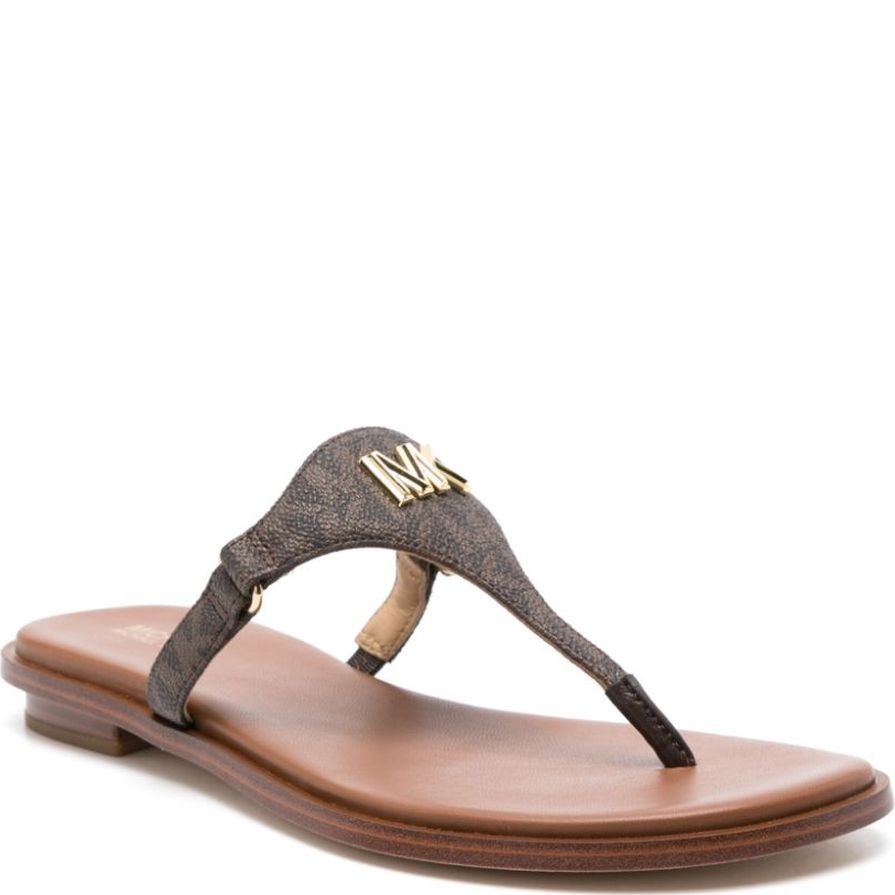 MICHAEL KORS Basutės moterims, Ruda, Jillian thong 2