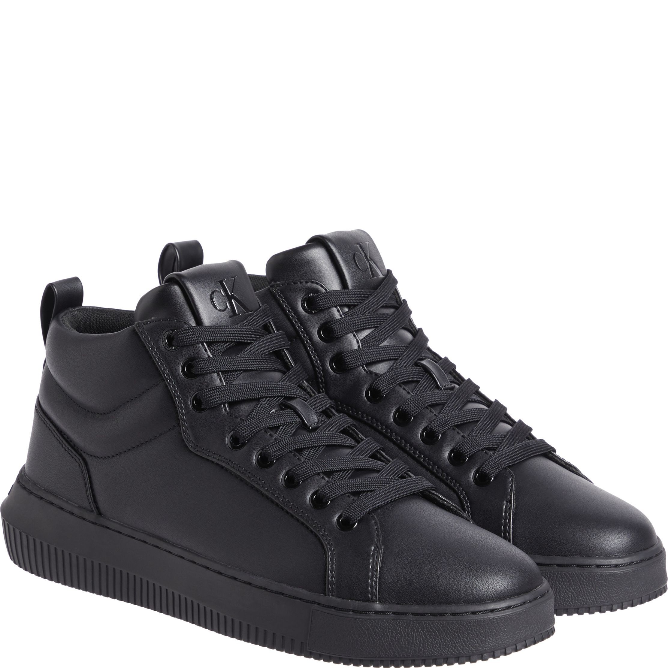 CALVIN KLEIN JEANS Aulinukai vyrams, Juoda, Chunky cupsole high booties 1