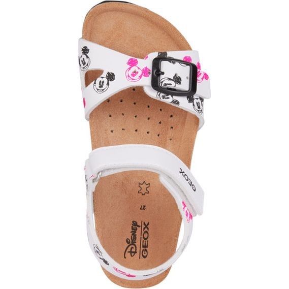 GEOX Basutės mergaitėms, Balta, Adriel sandals 5