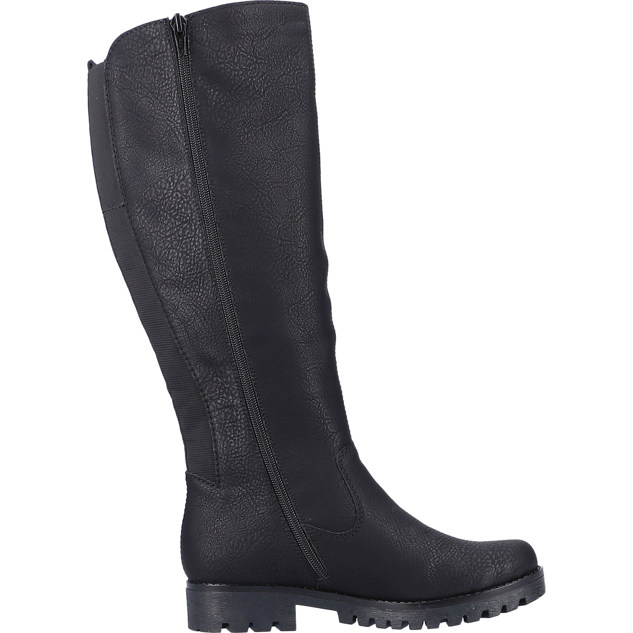 RIEKER Auliniai moterims, Juoda, BOOTS 3
