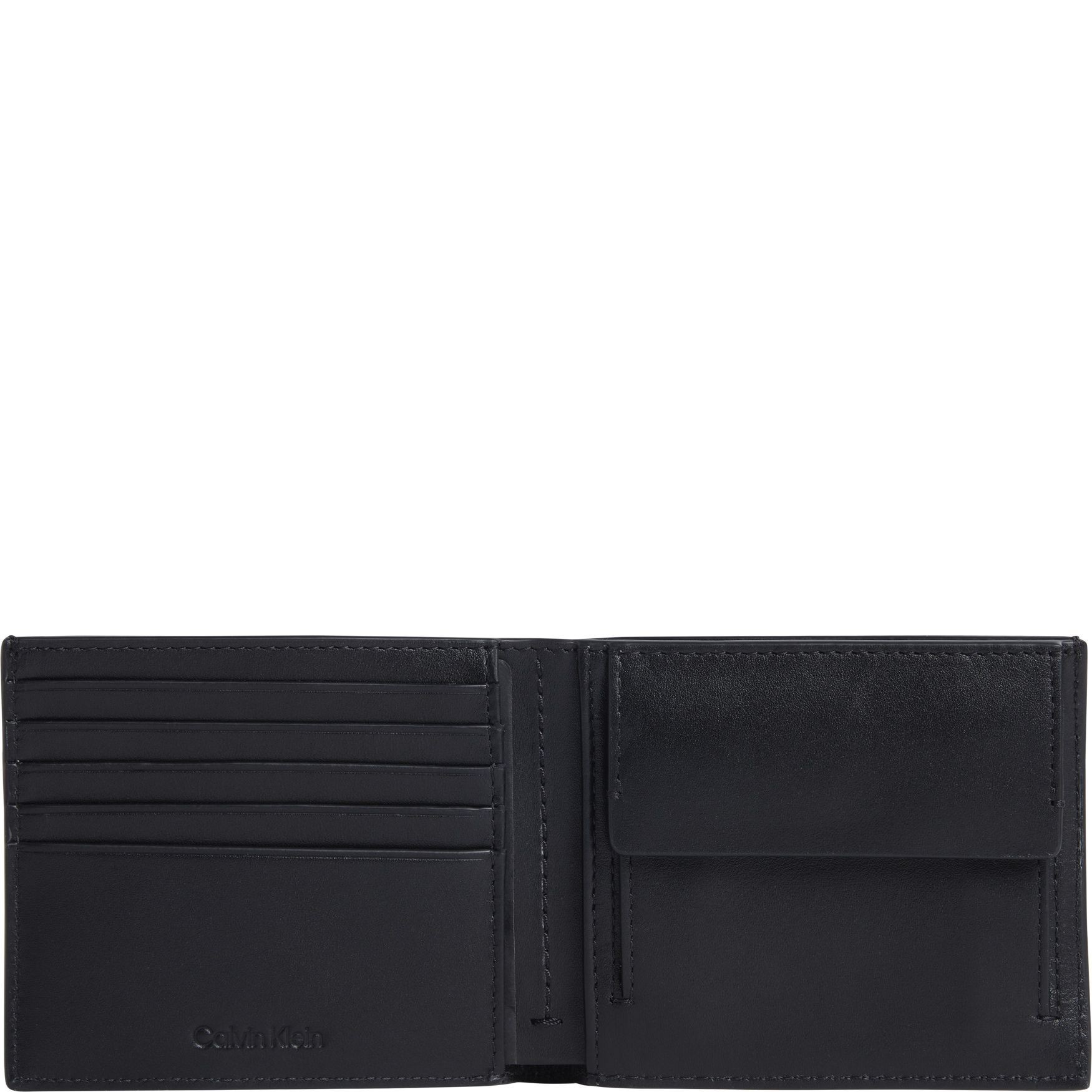 CALVIN KLEIN Piniginė vyrams, Juoda, Modern bus bifold 5c wallet 2