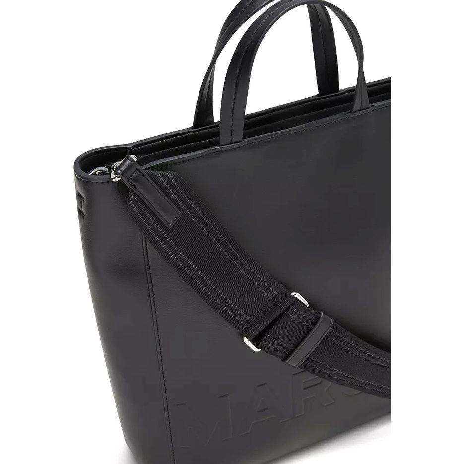 MARC O'POLO Pirkinių krepšys moterims, Juoda, Modern Classics 2