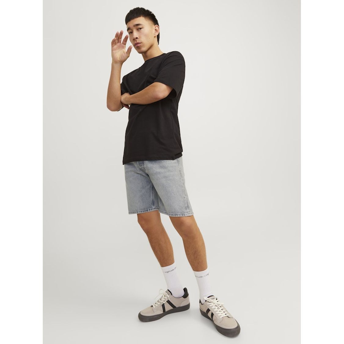 JACK & JONES Šortai vyrams, Pilka, Jjichris shorts 6