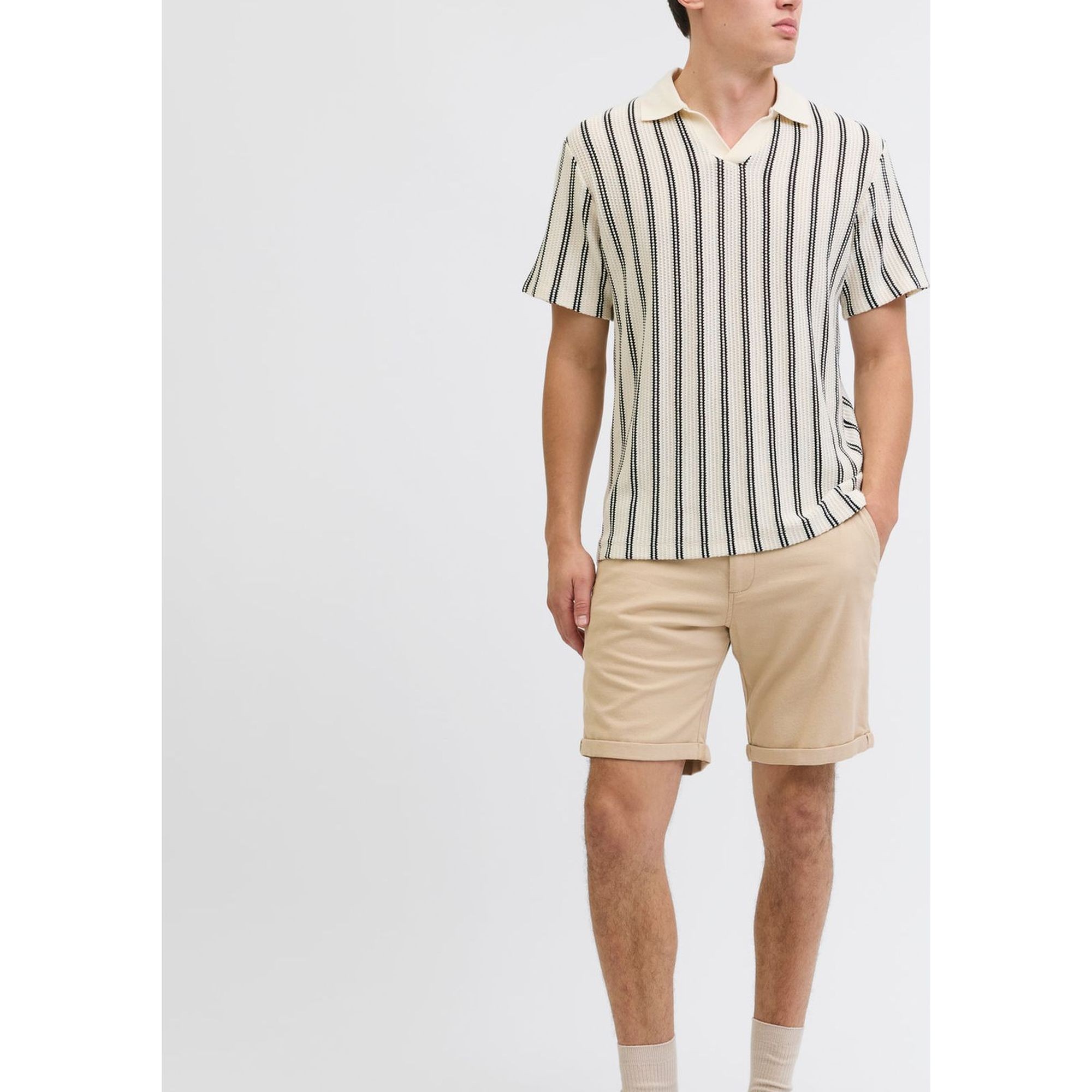 JACK & JONES Šortai vyrams, Smėlio, JPSTFURY JJSHORTS SN 5