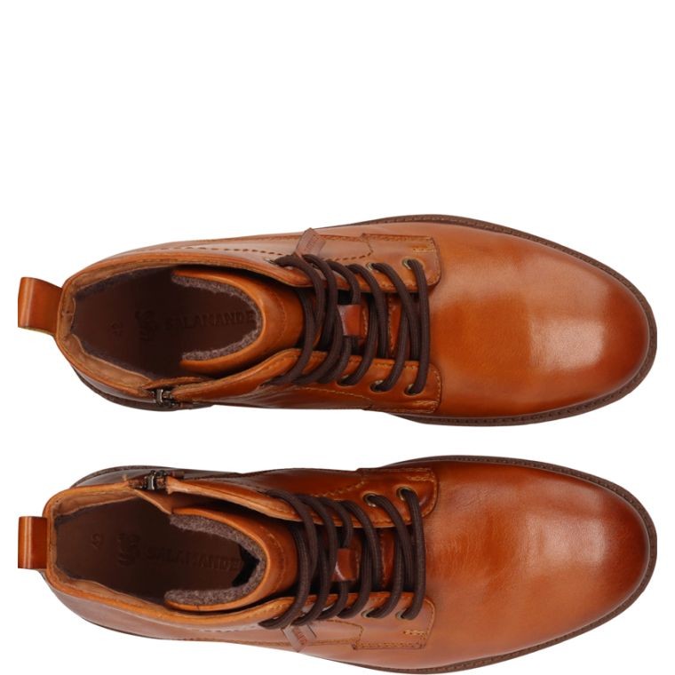 SALAMANDER Aulinukai vyrams, Ruda, Booties 7