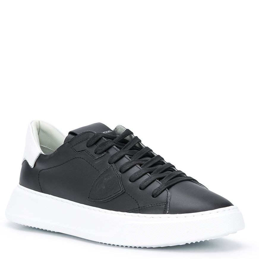 PHILIPPE MODEL Sportiniai bateliai vyrams, Juoda, Temple low man sneaker 2