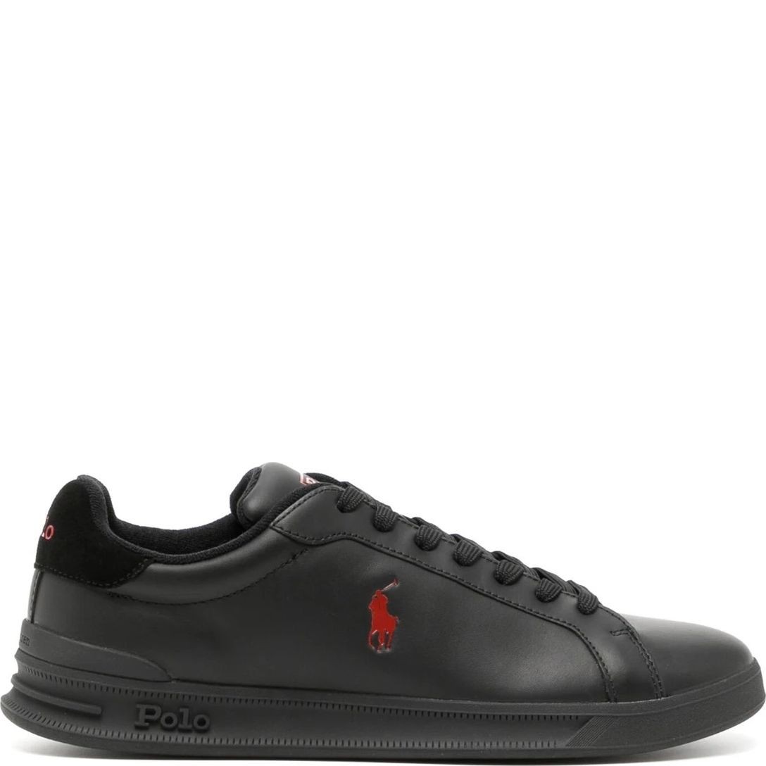 POLO RALPH LAUREN Sportiniai bateliai vyrams, Juoda, High top lace sneakers 2