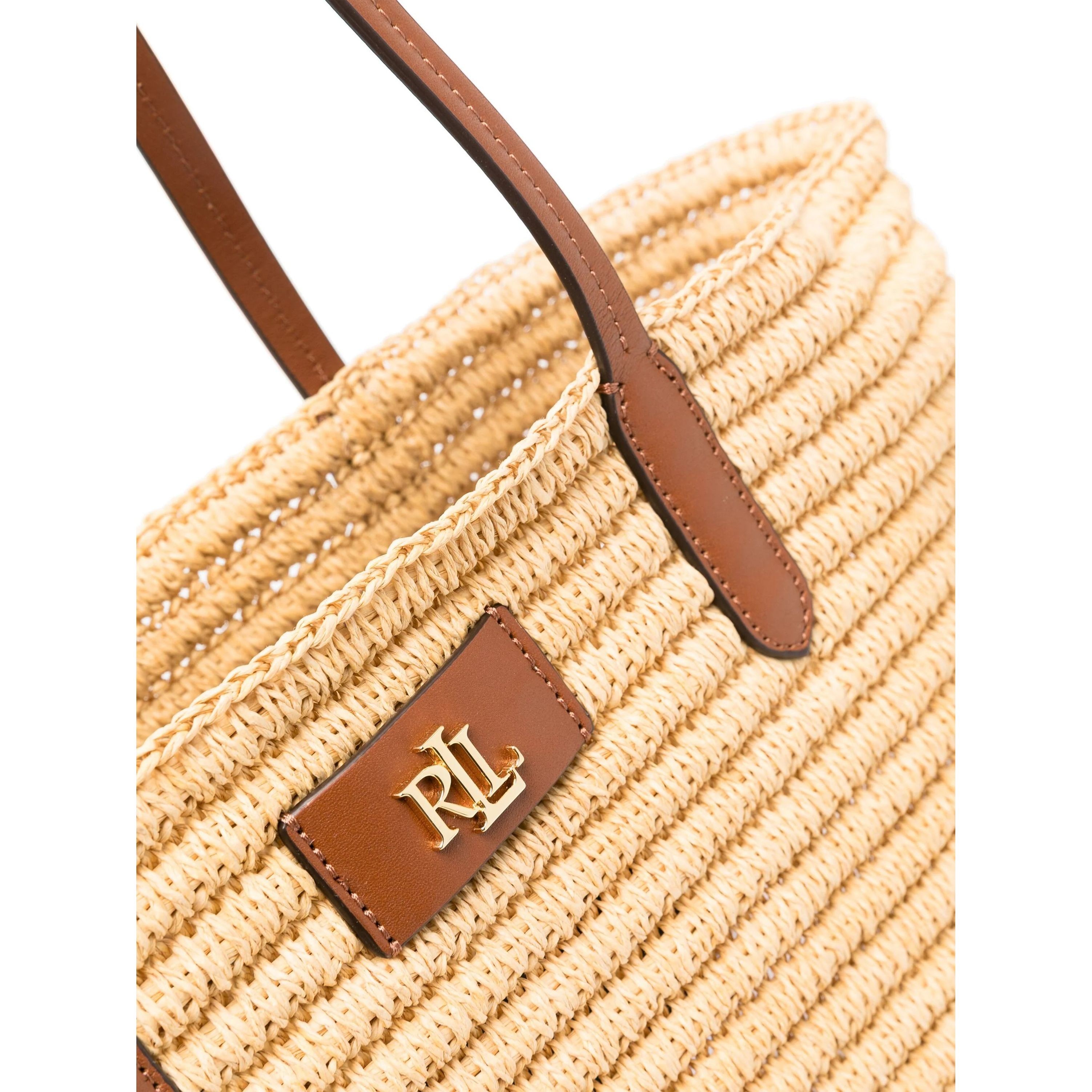 LAUREN RALPH LAUREN Pirkinių krepšys moterims, Kūno, Brie 31 tote large 3