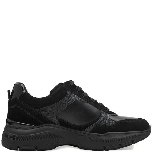 TAMARIS Laisvalaikio bateliai moterims, Juoda, Sneaker low 4