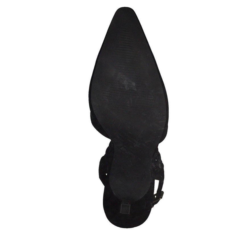 MARCO TOZZI Basutės moterims, Juoda, SANDALS 4