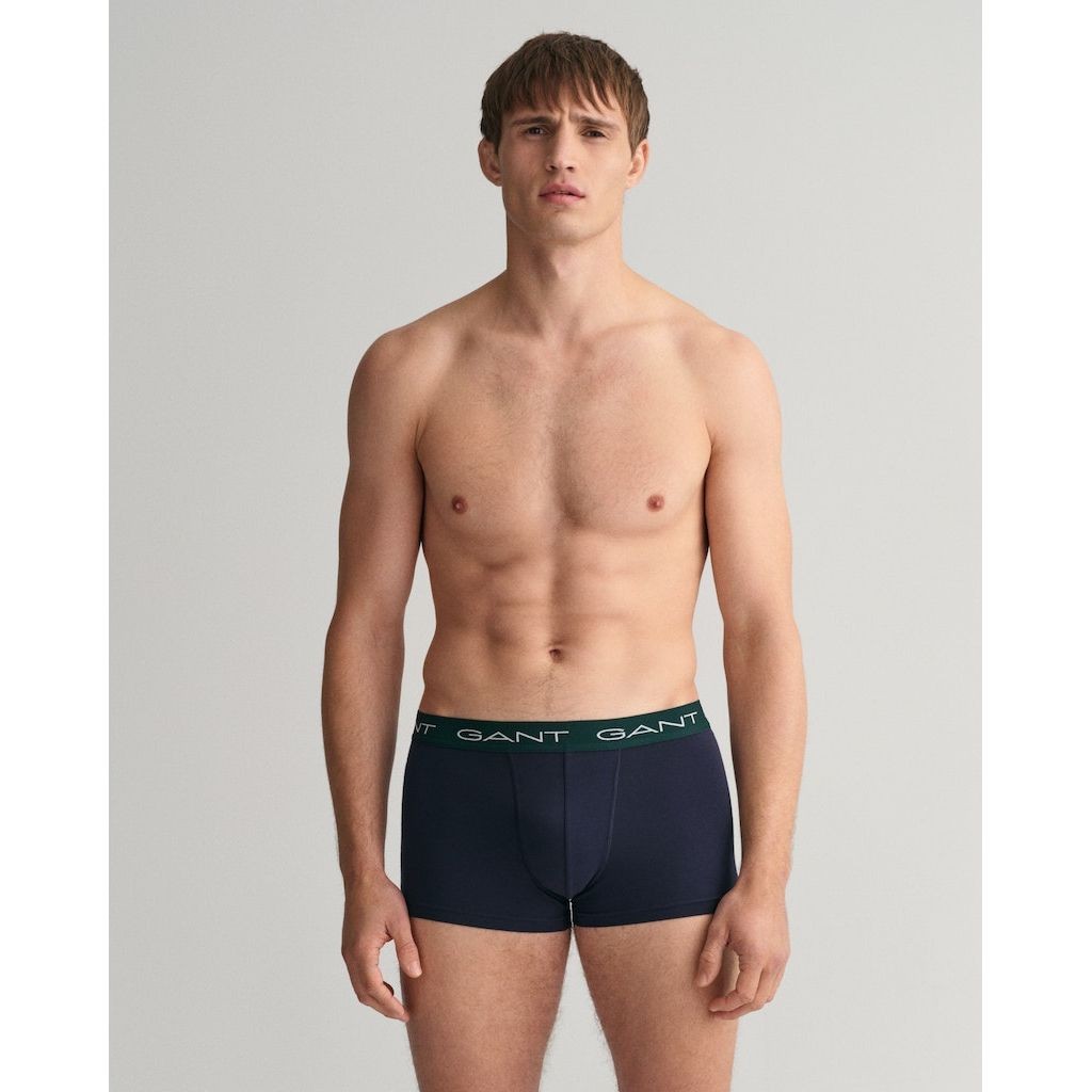 GANT Ilginti apatiniai vyrams, Raudona, TRUNK 3-PACK 2