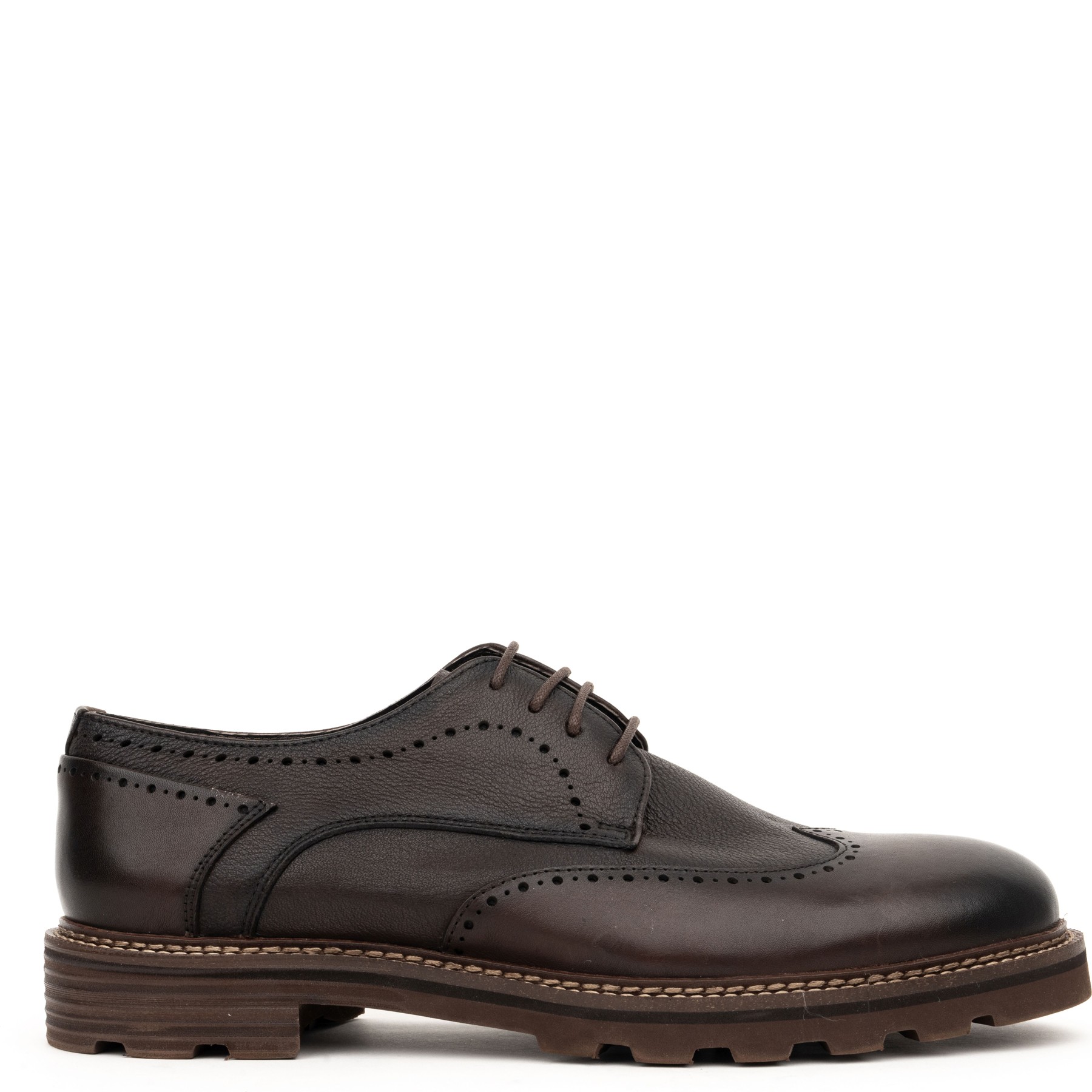 SERGIO MORETTI Klasikiniai batai vyrams, Ruda, Formal 2